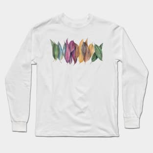 Colorful leaves Long Sleeve T-Shirt